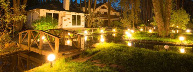 Commercial Landscape Lighting in Greenville, South Carolina