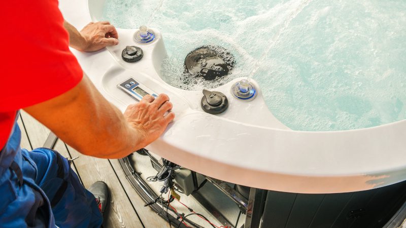 Hot Tub Electrical Wiring in Greenville, South Carolina